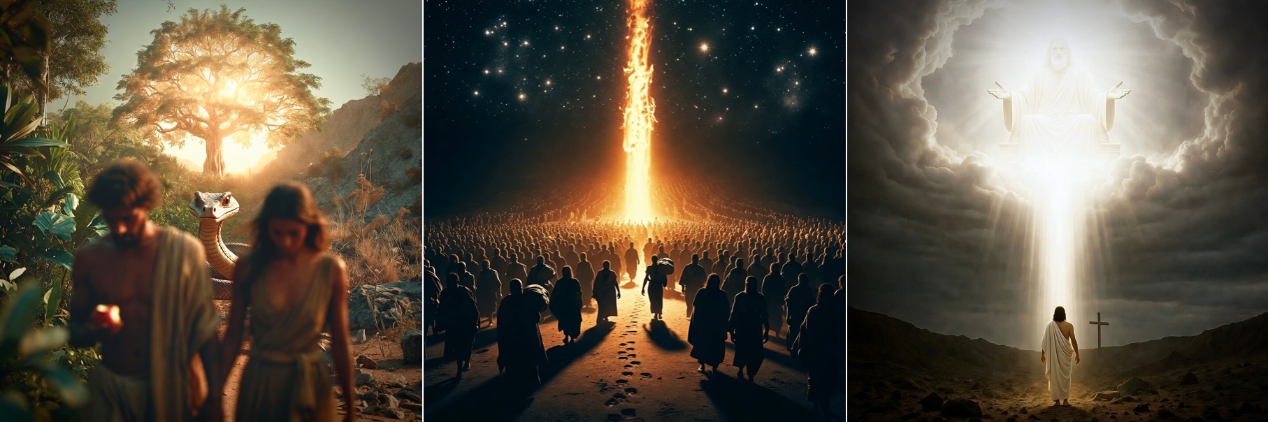 The Story so Far in the Gospel of the Kingdom — from Eden to Tabernacle to Jesus — His Finished Work