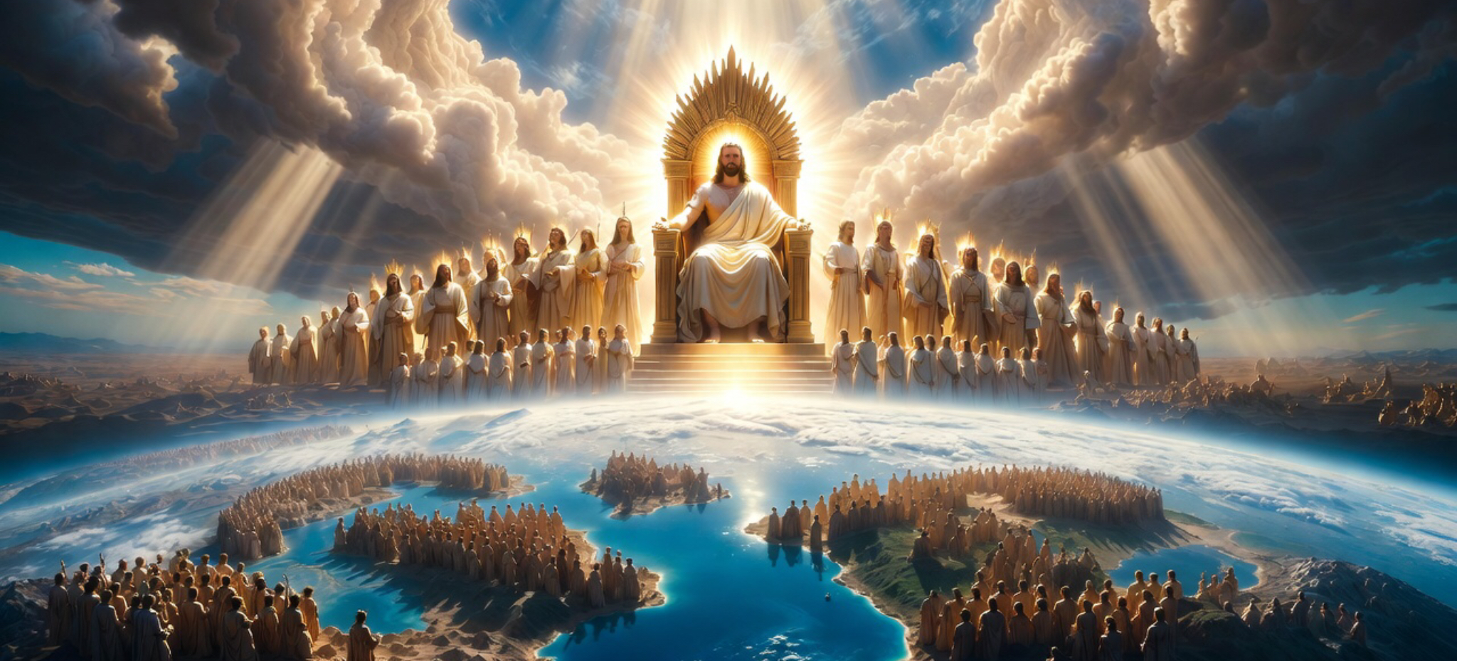 King of Kings and Lord of lords over the whole earth