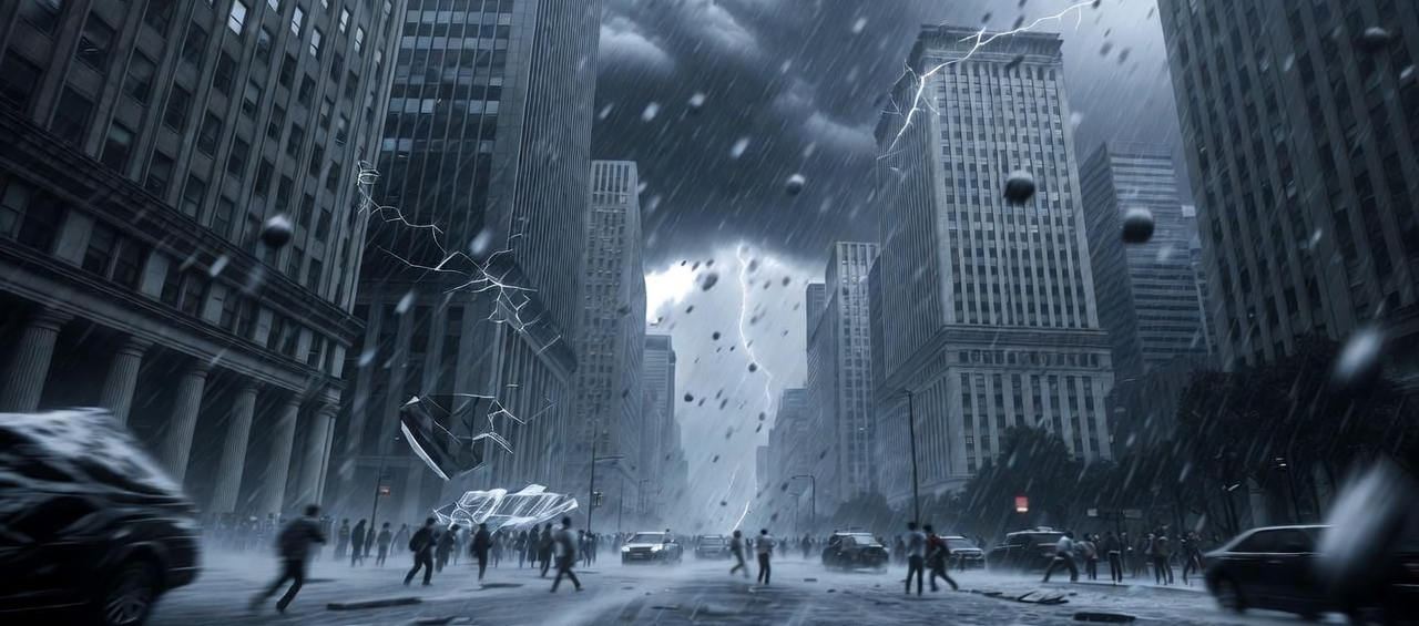 The wrath of God - Earthquakes and Hailstorms